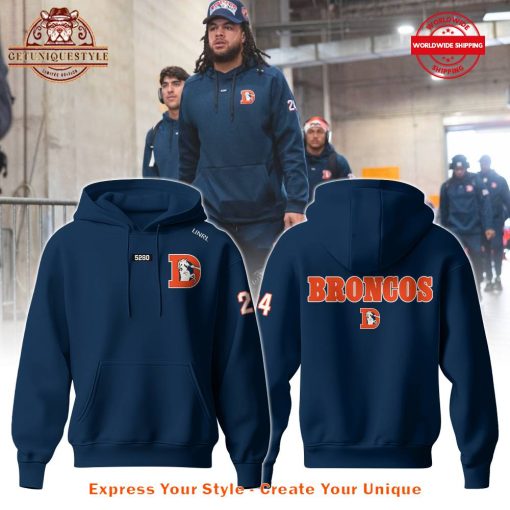 Denver Broncos 5280 Limited Edition Navy Hoodie