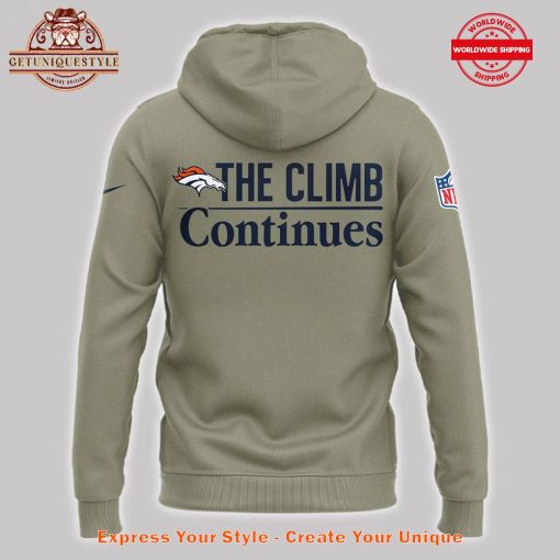 Denver Broncos The Climb Continues Hoodie