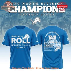 Detroit Lions NFC North Division Champions Shirt Collection