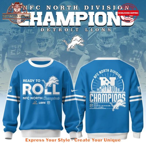 Detroit Lions NFC North Division Champions Shirt Collection