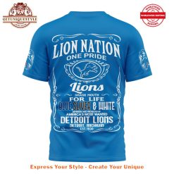 Detroit Lions Nation One Pride Shirt