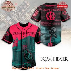 Dream Theater Night Terror Baseball Jersey