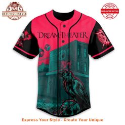 Dream Theater Night Terror Baseball Jersey