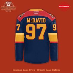 Erie Otters x Connor McDavid Jersey Retirement Night Jersey