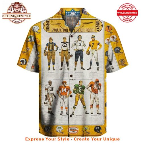 Football 1970 Vintage Sports Unisex Hawaiian Shirt