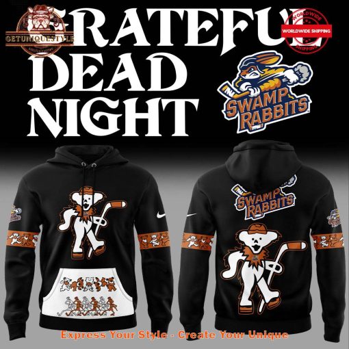 Greenville Swamp Rabbits Grateful Dead Night Hoodie