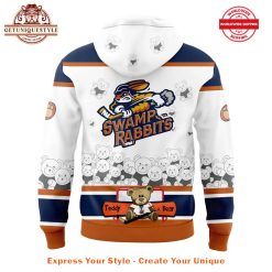 Greenville Swamp Rabbits Teddy Bear Toss Hoodie