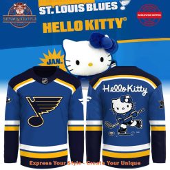 Hello Kitty Night x St Louis Blues Limited Edition Jersey