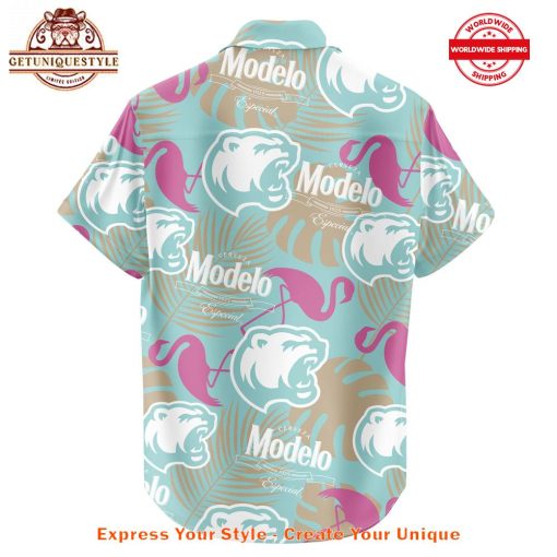 Hershey Bears Corona x Modelo Night Hawaiian Shirt