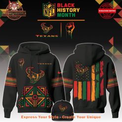 Houston Texans NFL Black History Month Limited Edition 2025 Hoodie