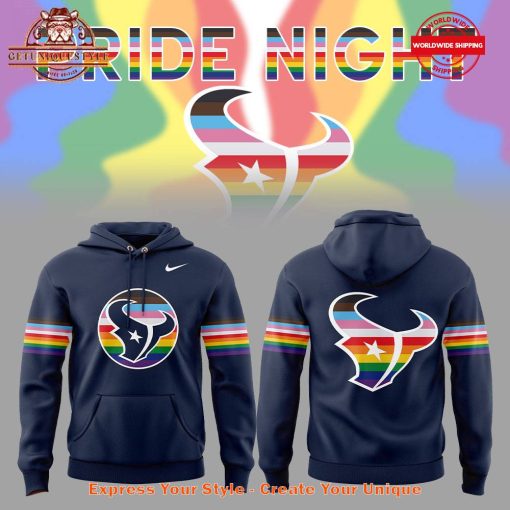 Houston Texans Pride Night Hoodie