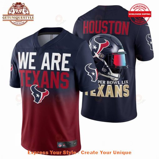 Houston Texans We Are Texans Super Bowl LIX Champions Jersey