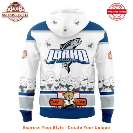 Idaho Steelheads Teddy Bear Toss Hoodie