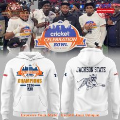 Jackson State Football Cricket Celebration Bowl Champions 2024 Hoodie