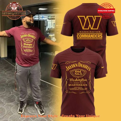 Jayden Daniels x Washington Commanders Quarterback Shirt