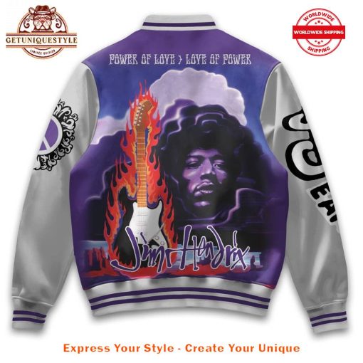 Jimi Hendrix Band of Gypsys Baseball Jacket