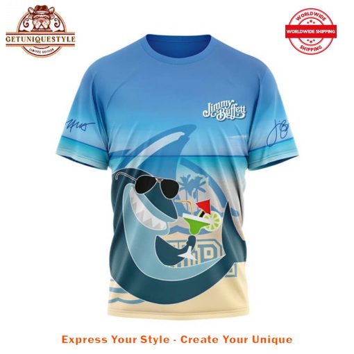 Jimmy Buffett Fins Up Margaritaville Style Shirt