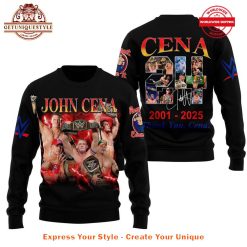 John Cena 24th Anniversary WWE Shirt Collection