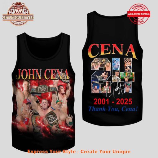 John Cena 24th Anniversary WWE Shirt Collection