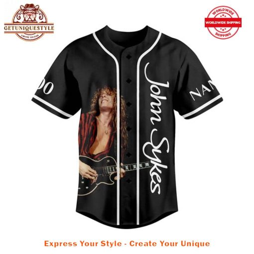 John Sykes Love Of My Life Baseball Jersey