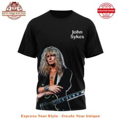 John Sykes The Legendary Hard Rock Guitarist Shirt