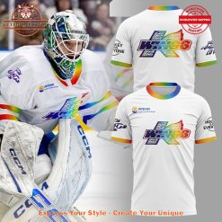 Kalamazoo Wings Uniform Tonight Rainbow Ice Shirt Collection