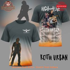 Keith Urban High And Alive Tour 2025 Shirt