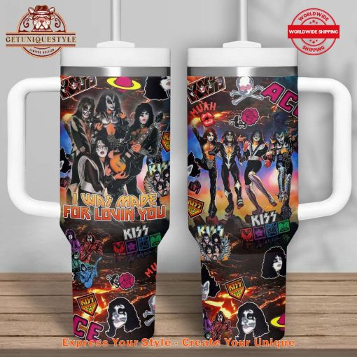 Kiss Band I Was Made For Lovin’ You 40oz Stanley Tumbler