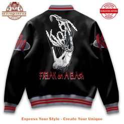 Korn The Nothing Freak On A Leash Baseball Jacket