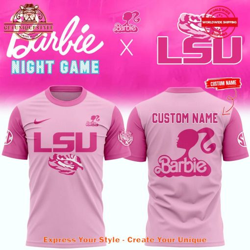 LSU Tigers Women’s Basketball x Barbie 2025 Shirt Collection