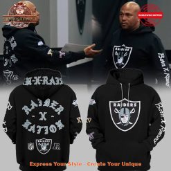 Las Vegas Raiders NFL 2024 Born x Raised Black Shirt Collection