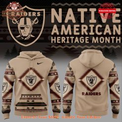 Las Vegas Raiders Native American Heritage Hoodie