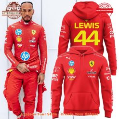 Lewis Hamilton x Scuderia Ferrari 2025 Hoodie