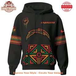 Los Angeles Chargers NFL Black History Month Limited Edition 2025 Hoodie