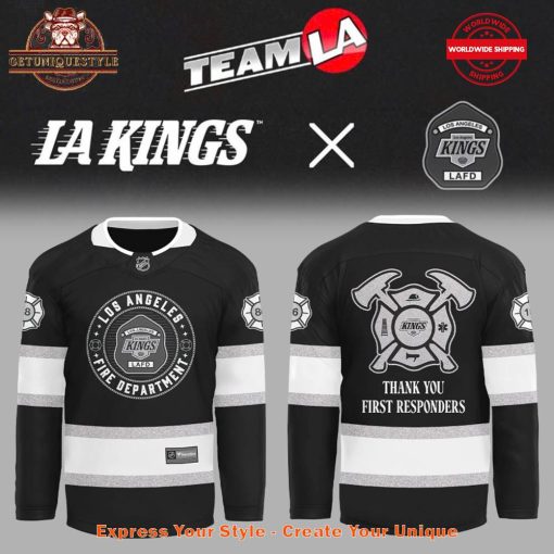 Los Angeles Kings x LA Strong Thank You First Responders 2025 Jersey