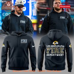 Los Angeles Rams Coach Sean McVay LAFD Camo Fire Hoodie