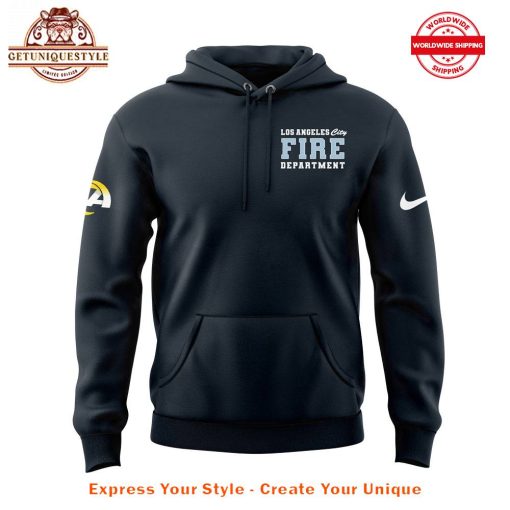 Los Angeles Rams Coach Sean McVay LAFD Camo Fire Hoodie