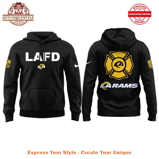 Los Angeles Rams LAFD Black Hoodie