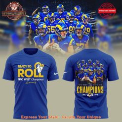 Los Angeles Rams NFC West Division Champions Shirt