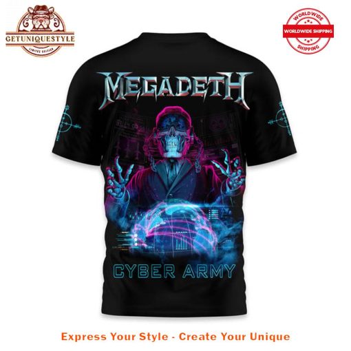 Megadeth Cyber Army Shirt