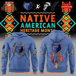 Memphis Grizzlies Native American Heritage Month Hoodie