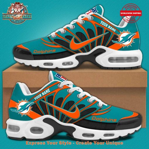 Miami Dolphins NFL Custom Air Max Plus Shoes