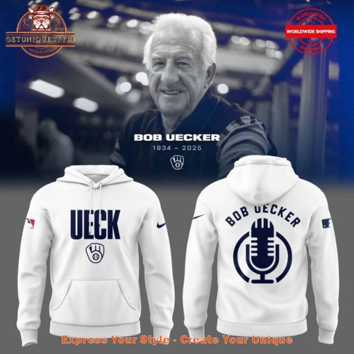 Milwaukee Brewers x Bob Uecker Mr Baseball Hoodie