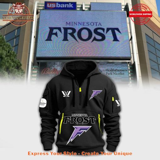 Minnesota Frost 2024 Limited Edition Half Zip Hoodie