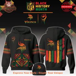 Minnesota Vikings NFL Black History Month Limited Edition 2025 Hoodie