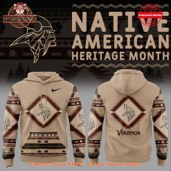 Minnesota Vikings Native American Heritage Hoodie