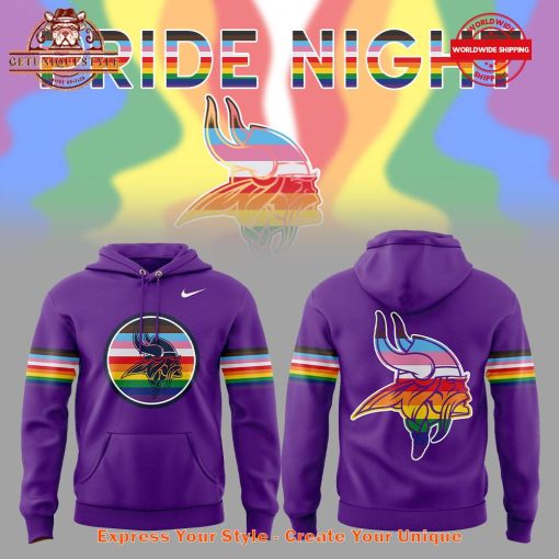 Minnesota Vikings Pride Night Hoodie