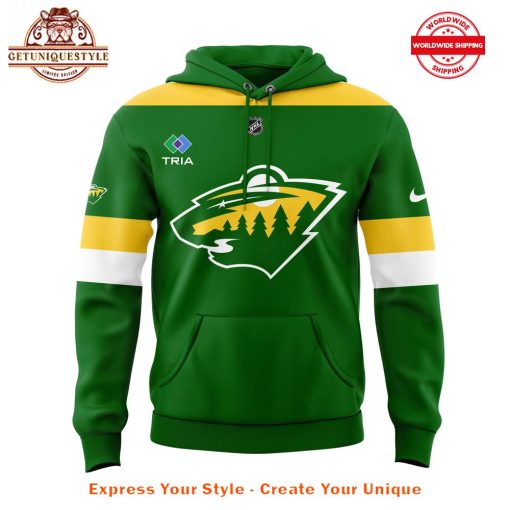 Minnesota Wild Fanatics Premium Green Hoodie