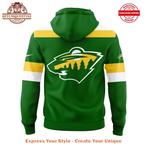 Minnesota Wild Fanatics Premium Green Hoodie