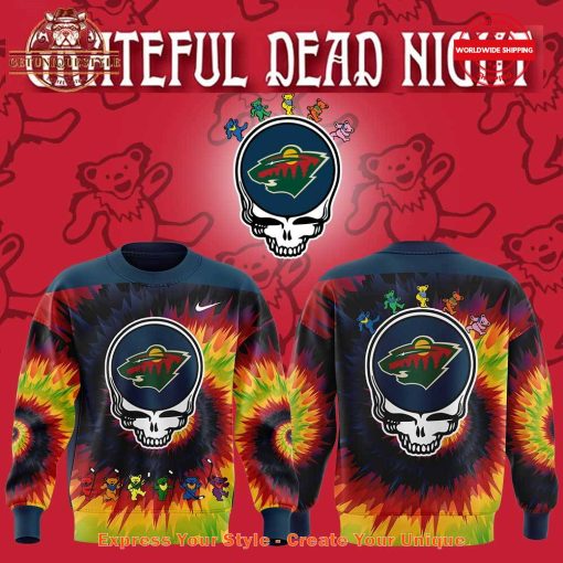 Minnesota Wild Grateful Dead Night Sweatshirt